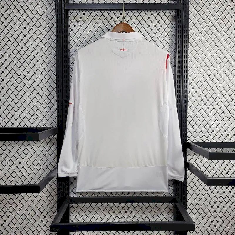 Retro-2005-England-home-Long-sleeve-5.jpg Retro England 2005 Home Long Sleeve Jersey - Image 5