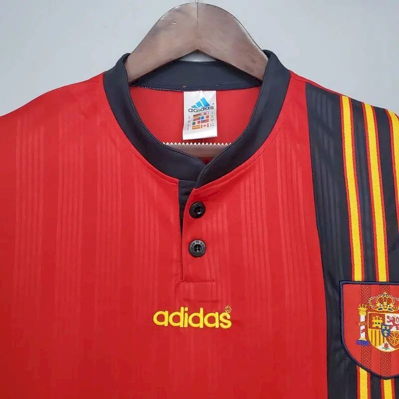 Spain-2002-Home-Retro-Jersey.jpg Retro Spain 2002 Home Jersey - Image 14