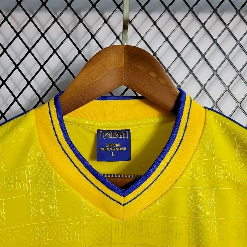 West-Ham-United-2008-Yellow-Iron-Maiden-Edition-Retro-Jersey-52838.jpg Retro West Ham United 2008 Yellow Iron Maiden Edition Jersey - Image 3
