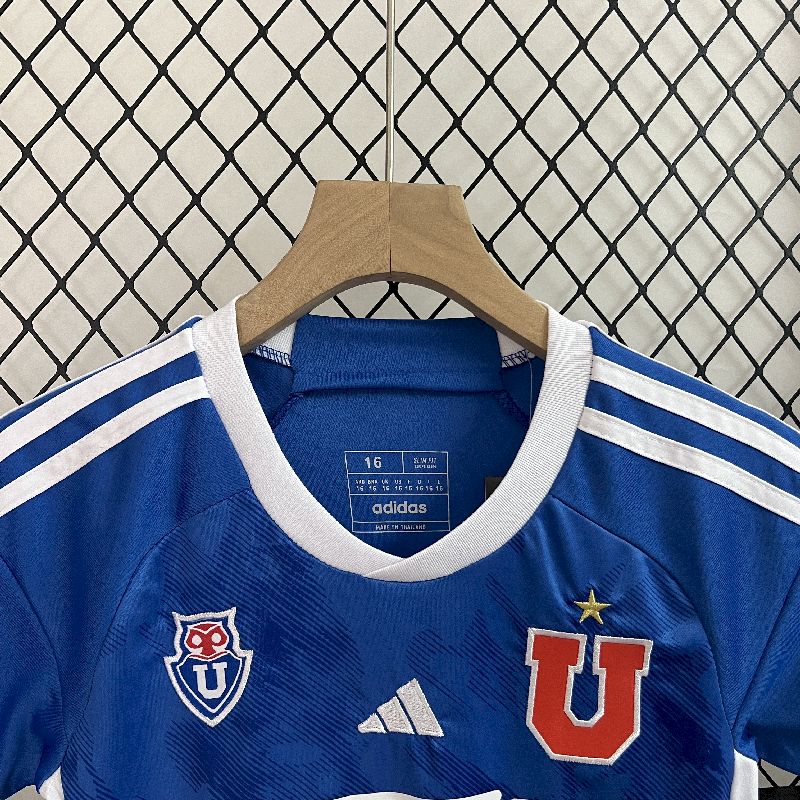 adc37fda45f82cf51b22b0c6f14ef7dc.jpg Kids Universidad de Chile 2024/25 Home Kit - Image 11