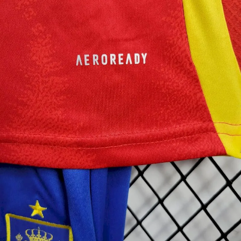 b4c8032a53c997f7025aea575afeb448.webp Kids Spain 2024/25 Euro Home Kit - Image 3