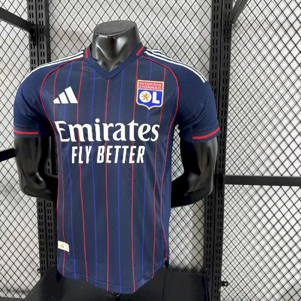 bboQAZABkAGQAYBJwArfviewer_4t5-20.jpg Mens Olympique Lyonnais 2025/26 Away Authentic Jersey - Image 3