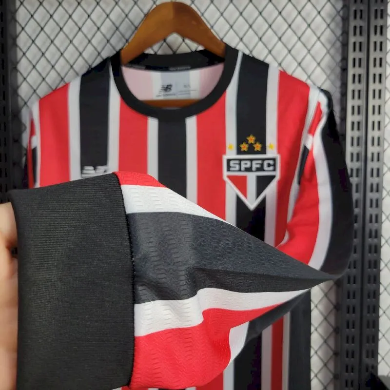 e099ed5fcd02f4127bd2fb10f327a020.webp Mens Sao Paulo 2024/25 Away Long Sleeve Jersey - Image 6