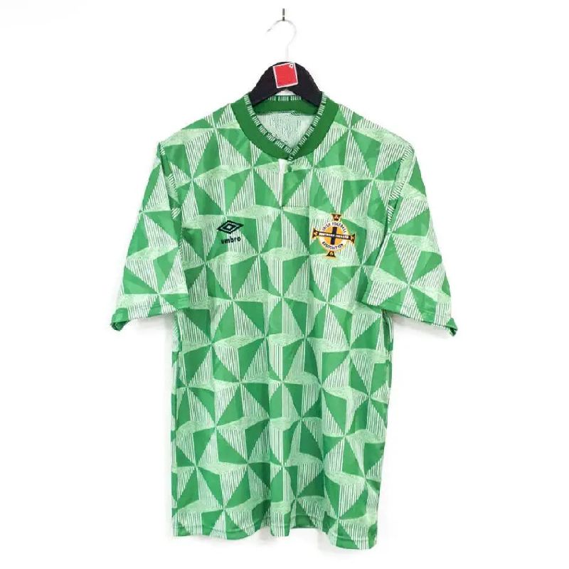 ef083663f9093fb3.jpg Retro Northern Ireland 1990/1992 Home Jersey - Image 3