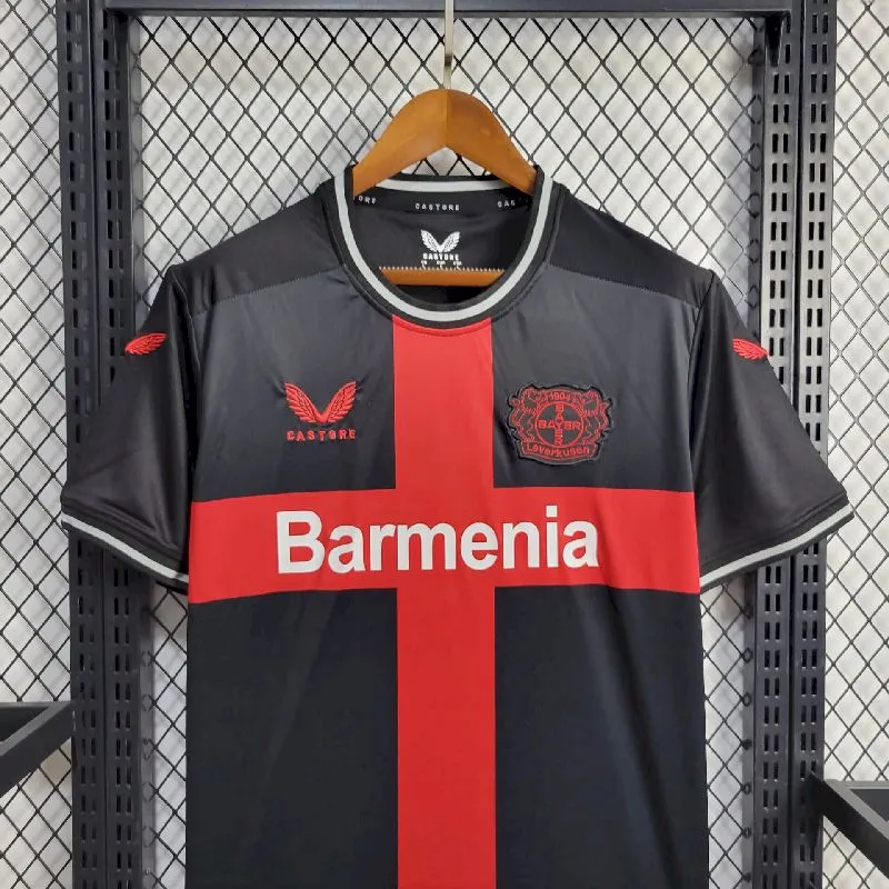 ff2f22ebe1df6a3f29d356723d8362bd.webp Mens Bayer 04 Leverkusen 2024/25 Home Jersey - Image 9