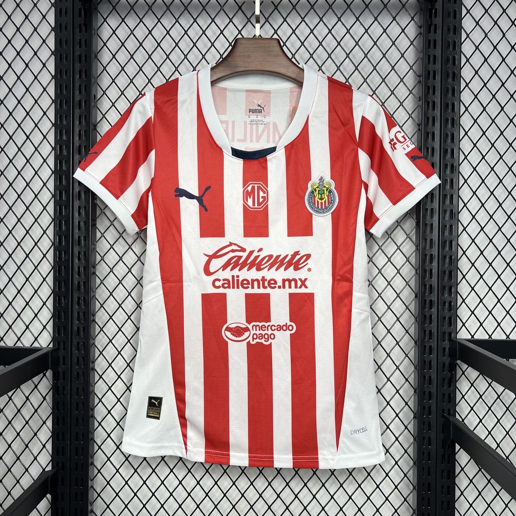 2024070712515837.jpg Womens Chivas 2024/25 Home Jersey - Image 1