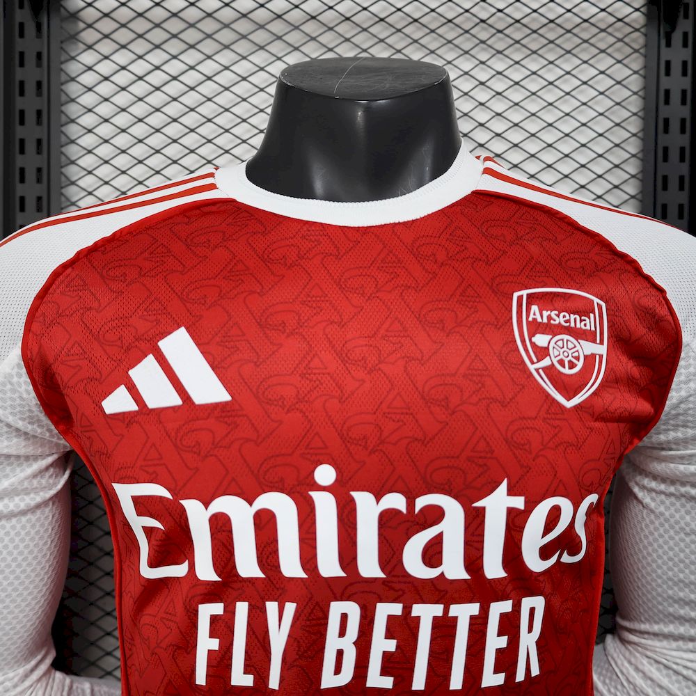 2025091008194661.jpg Mens Arsenal 2025/26 Home Long Sleeve Authentic Jersey - Image 10
