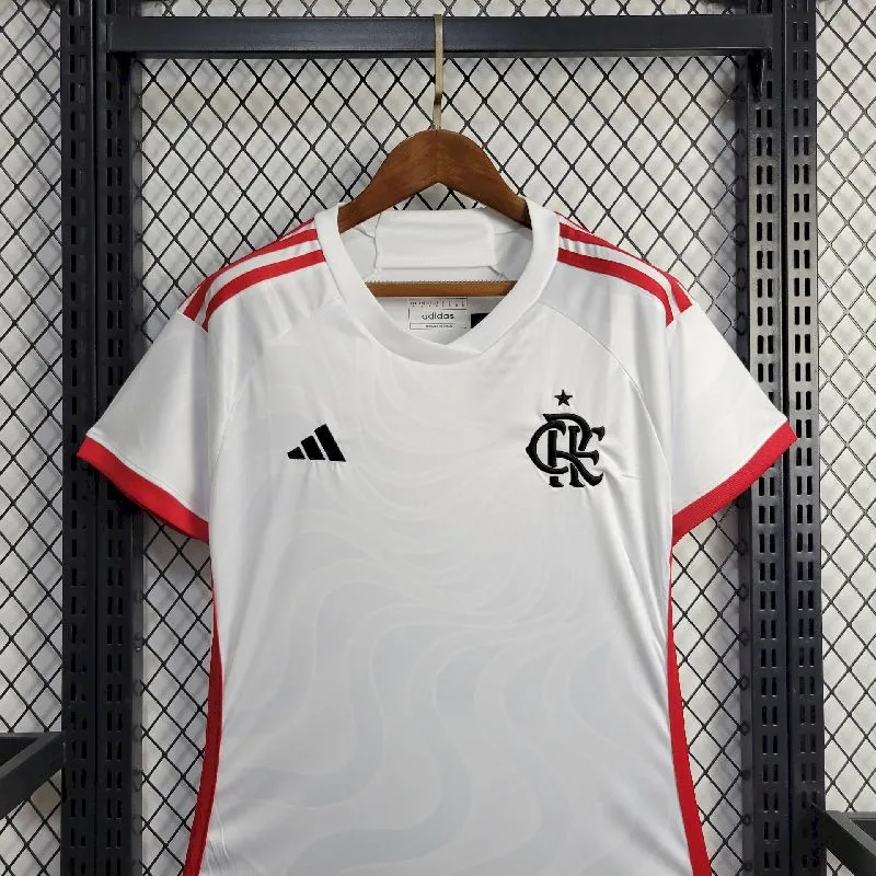 3897d8e59d00c67c3e795d8be60ee592.webp Womens Flamengo 2024-25 Away Jersey - Image 4
