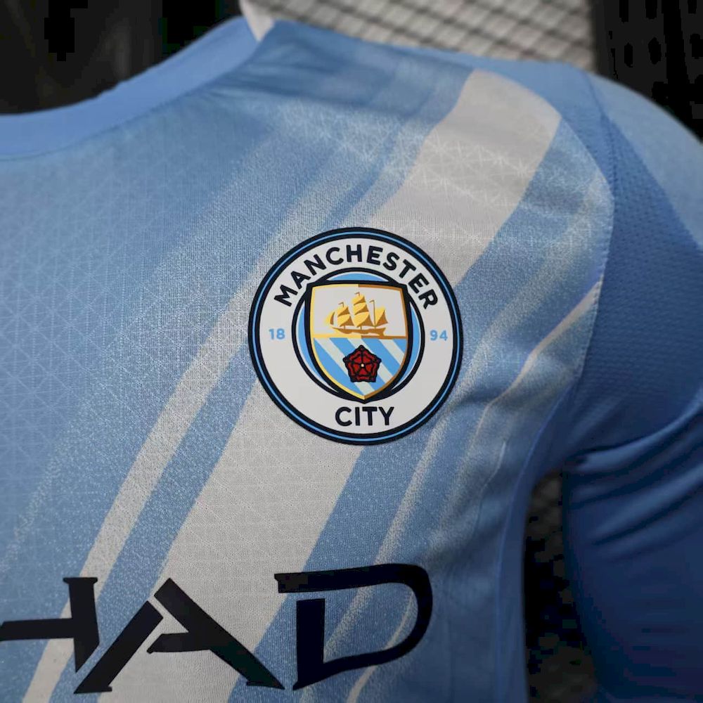 2025092320020286.jpg Mens Manchester City 2025/26 Home Long Sleeve Authentic Jersey - Image 11