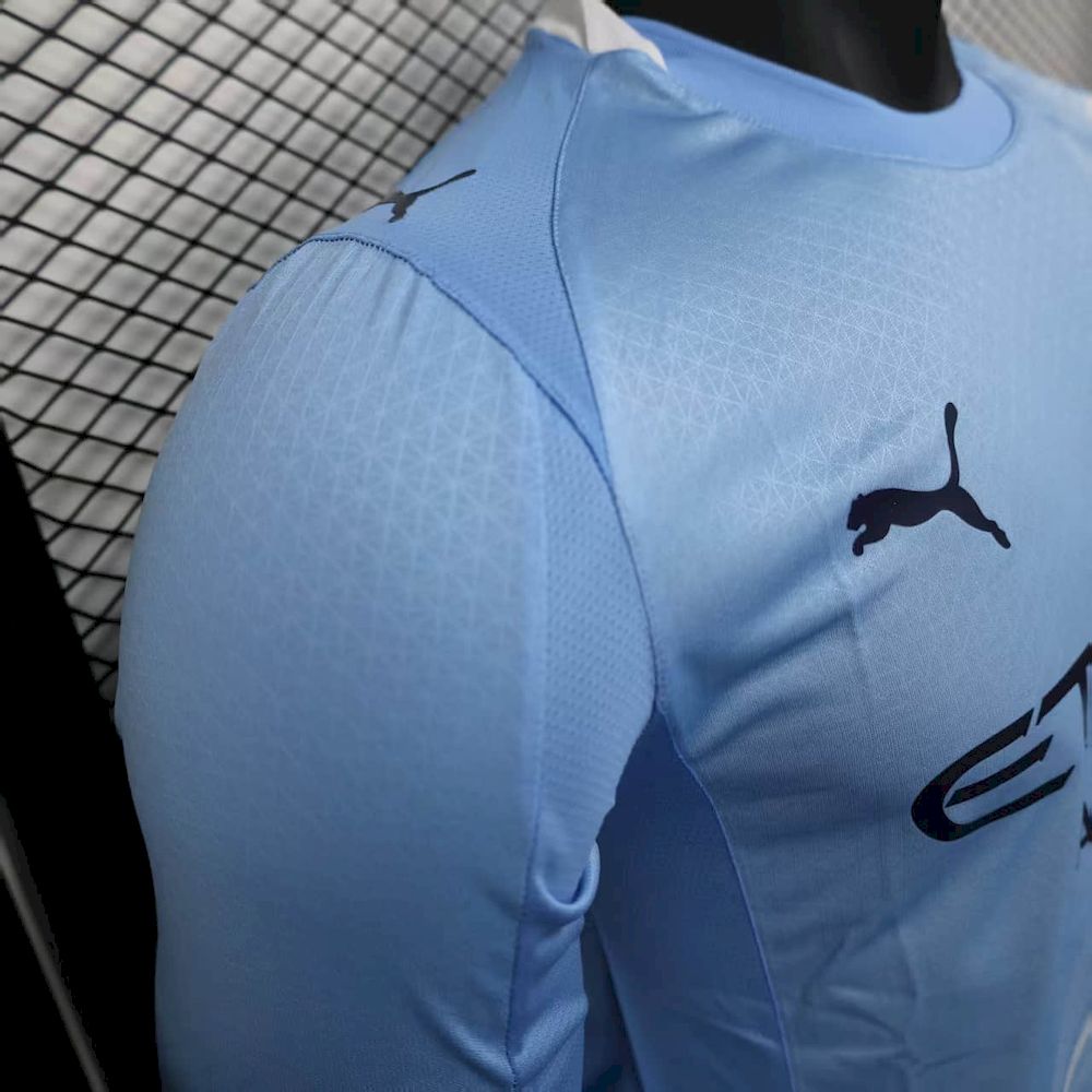 2025092320021445.jpg Mens Manchester City 2025/26 Home Long Sleeve Authentic Jersey - Image 3