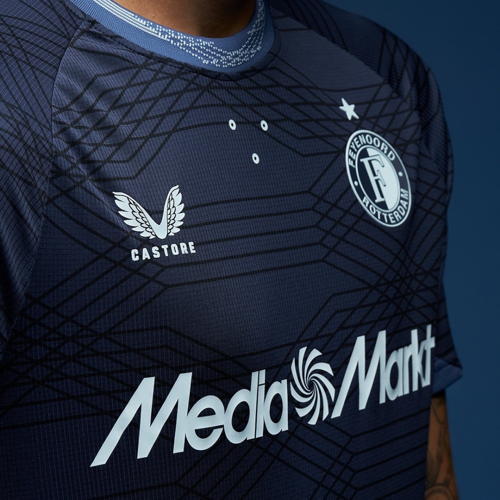 2025100818001130 Womens Feyenoord 2025/26 Away Jersey - Image 3