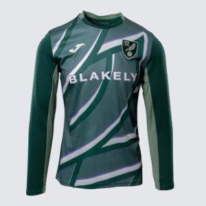 Mens Norwich City FC 2025/26 Away Long Sleeve Jersey