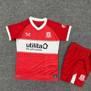 Kids Middlesbrough 2025/26 Home Kit