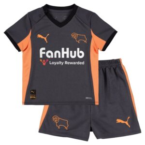 Kids Derby County FC 2025/26 Away Kit