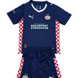 Kids PSV Eindhoven 2025/26 Away Kit