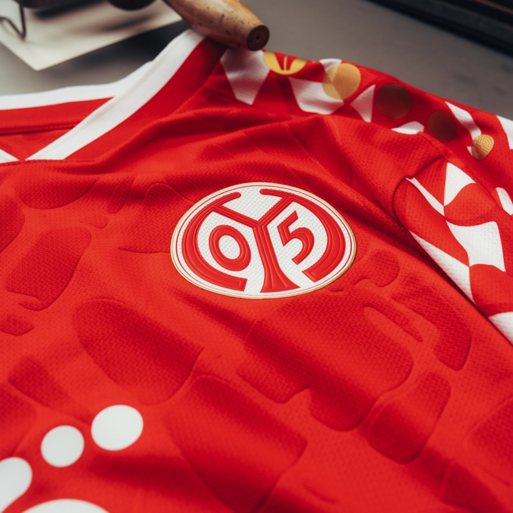 2025101617394476 Womens 1.FSV Mainz 2025/26 Home Jersey - Image 4