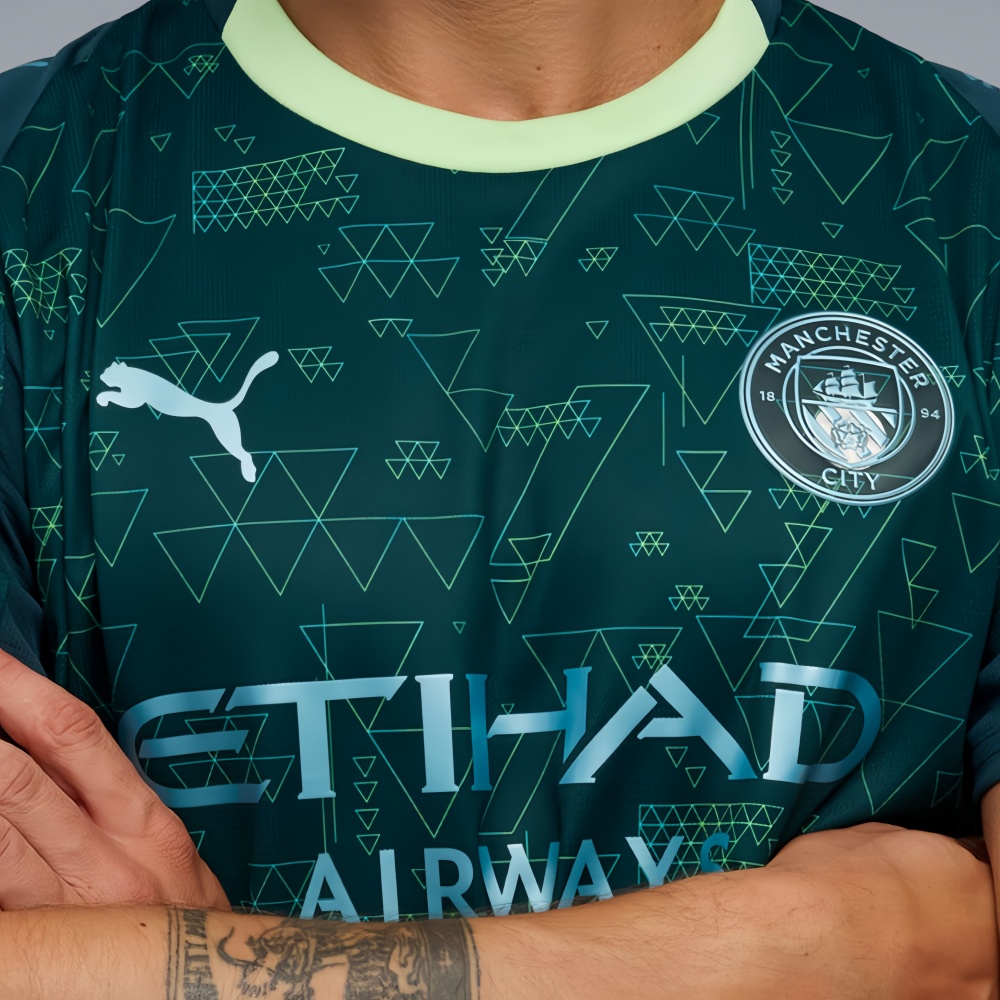 2025101708551145 Mens Manchester City 2025/26 Fourth Jersey - Image 5