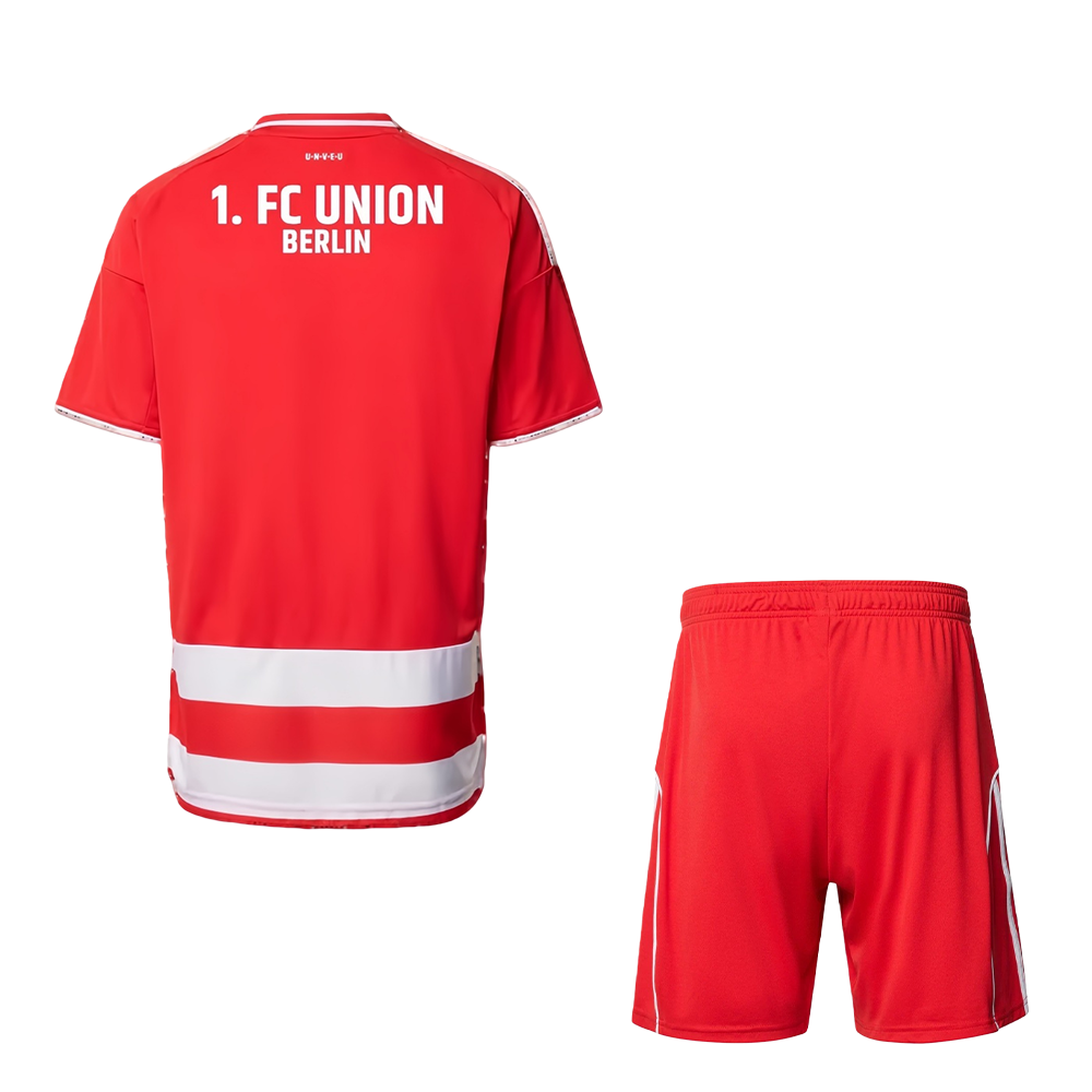 2025102013490451 Kids 1. FC Union Berlin 2025/26 Home Kit - Image 2