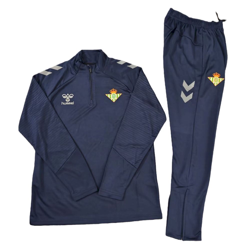 Unisex Real Betis 2024/25 Half-Zip Sweater+Pant SL