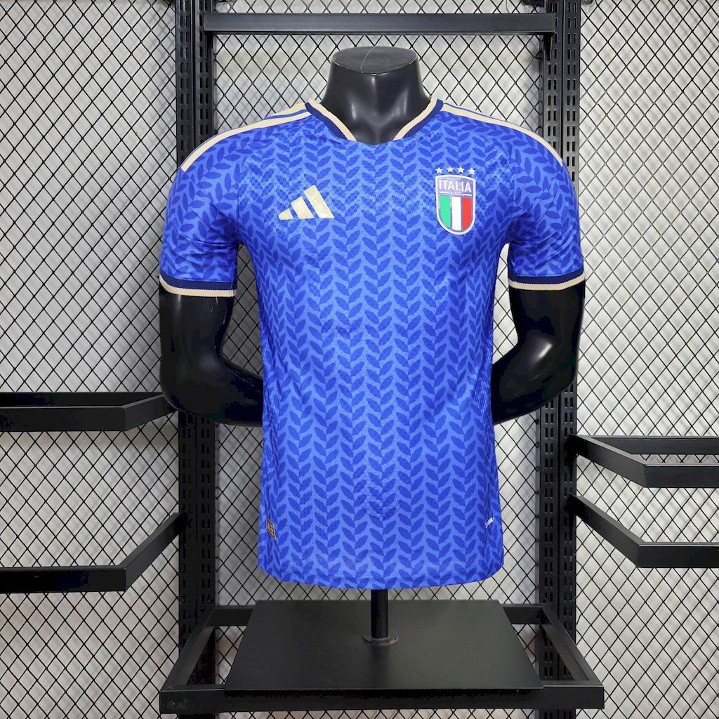 Mens Italy 2026 World Cup Home Authentic Jersey