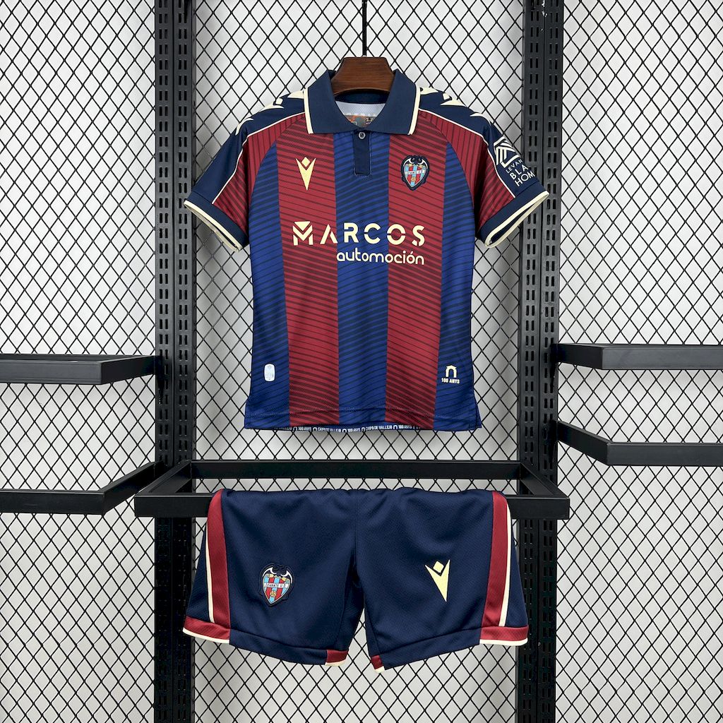 Kids Levante UD 2025/26 Home Jersey Kit
